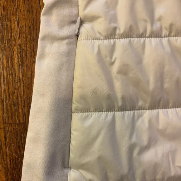 Silver Reebok Puffy 80's Vintage Vest Size Small - Picture 6 of 9